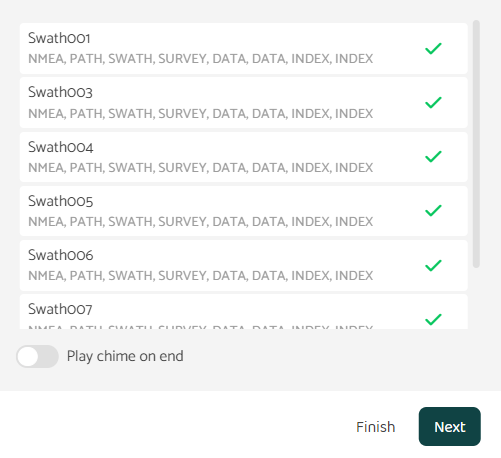 Options for automatic processing